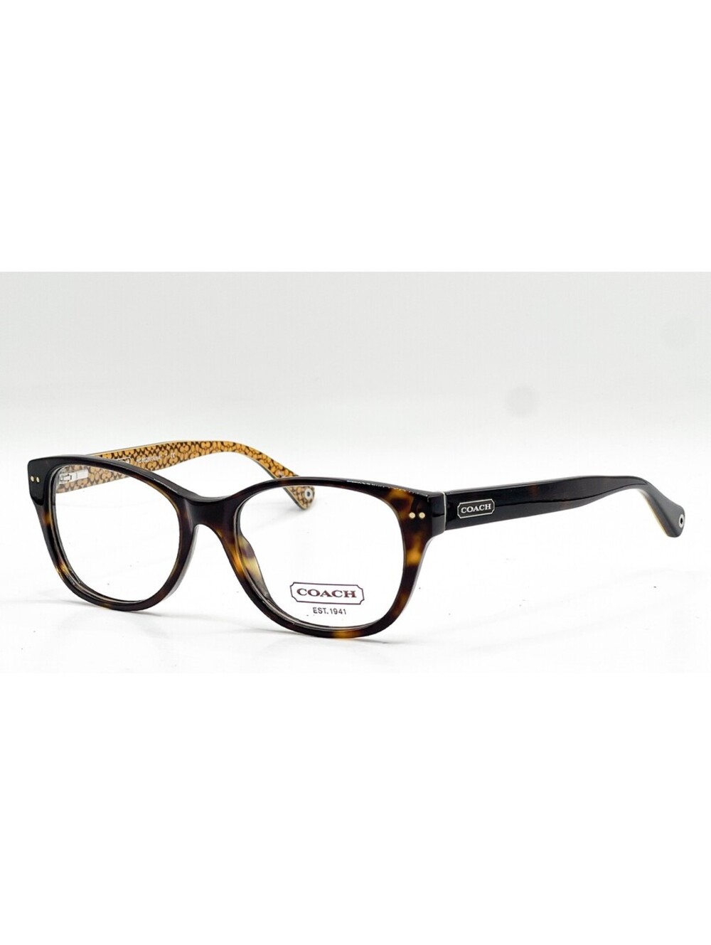 Coach Hc 6029 5001 Dark Tortoise Authentic Eyeglasses 51-17-135
